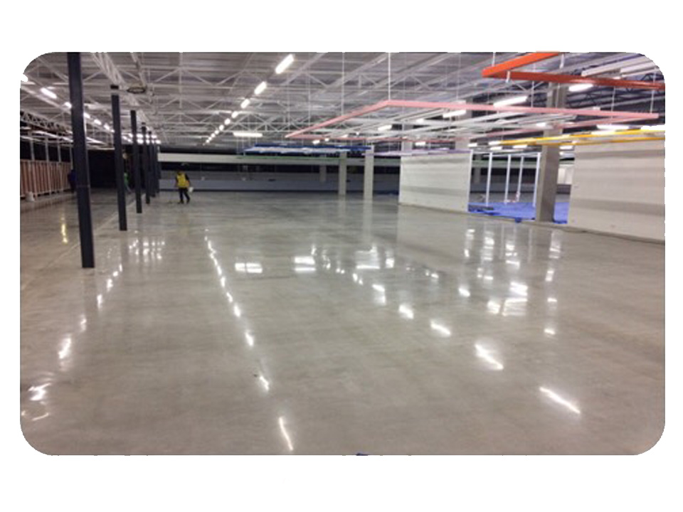 Polished Concrete  สำหรับพื้นและผนัง คอนกรีตเก่าและคอนกรีตใหม่