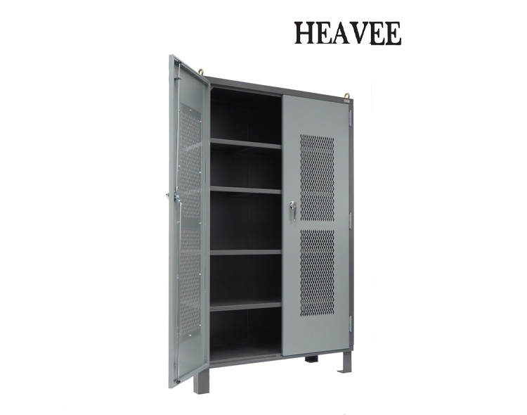 ตู้เหล็กจัดเก็บอุปกรณ์ รุ่น HC-4813 สีเทาเทาอ่อน