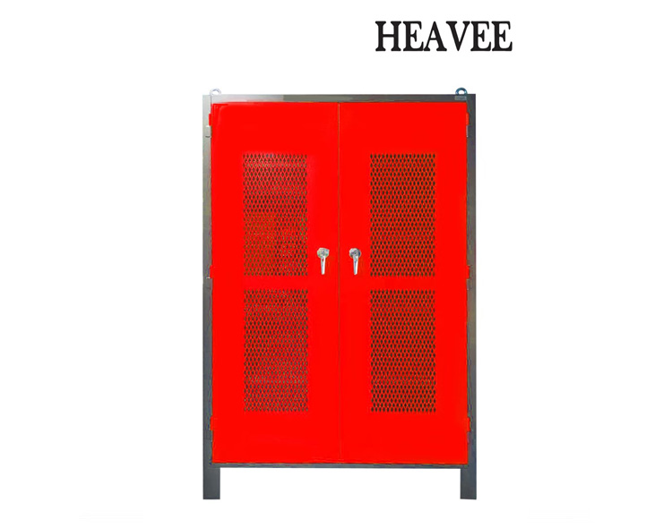 ตู้เหล็กจัดเก็บอุปกรณ์ รุ่น HC-4813 สีเทาแดง